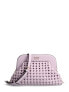 Guess Tasche Clutch sicilia geflochten Lilac WG849017