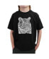 Big Boy's Word Art T-shirt - Big Cats