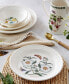 Botanic Garden Harmony Amethyst 4 Piece Salad Plate Set