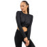 NEBBIA Cropped Elevated long sleeve T-shirt