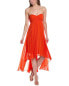 Badgley Mischka High-Low Dress Women's Orange 12