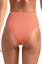 Vitamin A Women's 176529 Nectar Refresh Rib High Waist Bikini Bottom Size L