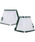 Men's White Michigan State Spartans 125th Basketball Anniversary 1999 Throwback Shorts