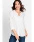 Women's 100% Cotton 3/4 Sleeve Tunic Tee