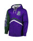 Men's Purple Milwaukee Bucks Undeniable Full-zip Windbreaker Jacket