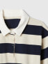 Kids Cropped Rugby Polo Shirt