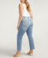 Plus Size Isbister High-Rise Straight-Leg Jeans