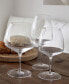 Burgundy Wine Glasses, Set of 6