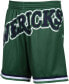 Men's Green Dallas Mavericks Hardwood Classics Big Face 2.0 Shorts