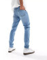 DTT stretch super skinny jeans in light blue