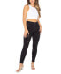 Juniors' High-Rise Distressed Curvy Skinny Jeans