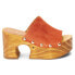 Matisse Knox Studded Platform Clog Womens Brown, Orange KNOX-933