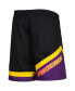 Big Boys Black Phoenix Suns 2001-02 Hardwood Classics Swingman Shorts