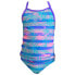 FUNKITA Swim Steady Pastel Palm Tankini