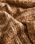 Check chenille blanket