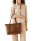 Carlie Leather Tote Bag