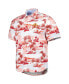 Men's Cardinal Iowa State Cyclones Tropical Horizons Button-Up Shirt