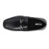 Stacy Adams Delano Slip On Moc Toe Bit Dress Mens Black 25609-001