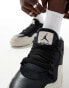 Air Jordan 4 remastered trainers in black and white