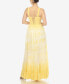 Women's Smocked Ruffle Maxi Dress