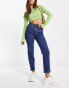 Cotton On straight leg stretch jeans in dark blue