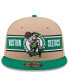 Men's Tan/Kelly Green Boston Celtics 2024 NBA Draft 9FIFTY Snapback Hat