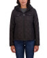 Women's Junior's Quilted Jacket with Hood