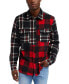 Men's Spliced Long Sleeves Overshirt