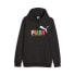 Puma Essenstials Multicolor Pullover Hoodie Mens Black Casual Outerwear 67717101