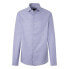 HACKETT Mouline Puppytooth long sleeve shirt