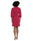 Women's Puffed 3/4-Sleeve Dress