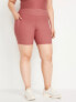 High-Waisted PowerSoft Biker Shorts -- 8-inch inseam