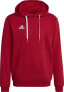 Bluza męska adidas Entrada 22 Hoody czerwona H57514 XS