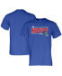 Men's and Women's Royal Kansas Jayhawks 2023 Guaranteed Rate Bowl T-shirt