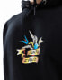 Santa Cruz sommer front logo hoodie in black