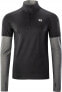 IQ BLUZA IMMO BLACK/GREY MELANGE XXL