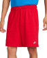 Men's Club Relaxed-Fit Logo Embroidered Shorts, Regular & Big & Tall