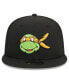 Men's Black Teenage Mutant Ninja Turtles Happy Michelangelo Trucker 9FIFTY Snapback Hat