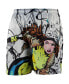 Men's White X-Men Rogue Retro Shorts