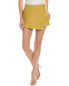 Ba&Sh Tweed Wool-Blend Skort Women's Yellow 40