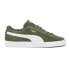 Puma Suede Classic Xxi Lace Up Mens Green Sneakers Casual Shoes 37491581