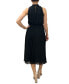 Women's Smocked-Waist Plisse Midi Dress