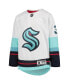 Big Boys Philipp Grubauer White Seattle Kraken Away Premier Player Jersey