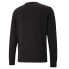 Puma Q1 Fran Graphic Crew Neck Long Sleeve T-Shirt Mens Black Casual Tops 53076