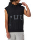 Men's Relaxed Fit Middleweight Sleeveless Logo Hoodie