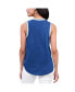 Women's Royal Los Angeles Dodgers Strategy Tank Top