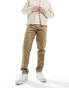 Jack & Jones relaxed fit pleat fron chino in beige