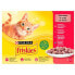 Корм для котов Purina Friskies Mix Курица Телятина Мясо ягненка утка 12 x 85 g