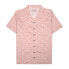 HAPPY BAY Pink sand glowy beach short sleeve shirt