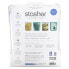 Reusable Silicone Food Bag, Half Gallon, Clear, 64.2 fl oz (1.92 l)